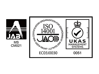 Tsukuba Factory is ISO 14001-certified for environmental management systems.