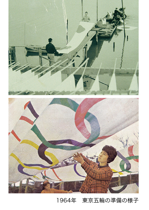 1964年東京五輪の様子